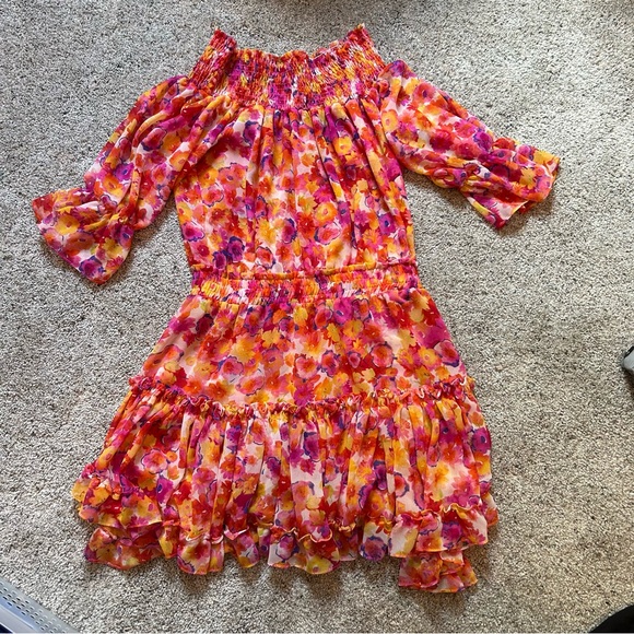 Misa Los Angeles Darla dress floral large - Picture 2 of 7
